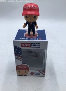 Pocket Patriot Donald Trump Bobblehead - Picture 1 of 5