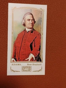 Samuel Adams 2009 Topps Mayo Celebrating Citizens Mini #CC1 - Foto 1 di 5