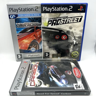 Need for speed prostreet - underground - carbon - PlayStation 2 PS2 ITALIANO ITA - Immagine 1 di 4