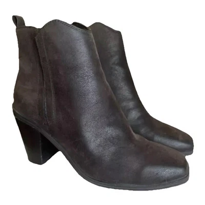 全新! MIA’s ANATOMIC CONTOURED 拉链踝靴灰色灰色短靴女式 9 码 — 第 1/4 张图片