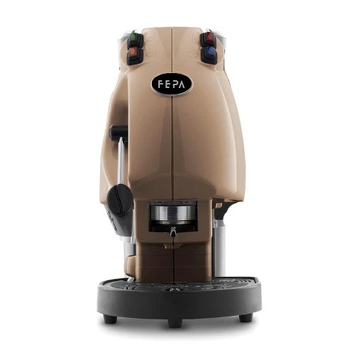 Didiesse Frog Revolution 650W KaffeePadmaschine - Nocciola - Mit Logo FEPA21