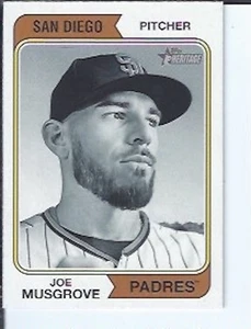Joe Musgrove 2023 Topps Heritage Black & White Parallel - Picture 1 of 1