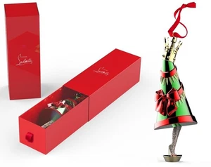 Christian Louboutin 2021 Christmas Coffret Ornament 10cm Limited Edition - Picture 1 of 4