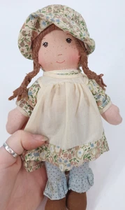 Holly Hobbie Heather Plush Toy Doll Stuffed Vintage Knickerbocker 1970s - Bild 1 von 12