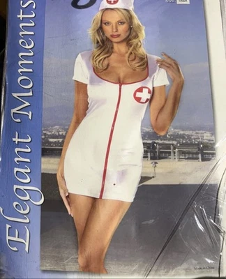 Disfraz de enfermera traviesa tamaño 2 piezas: (0/pequeño)  Foto 1 de 2