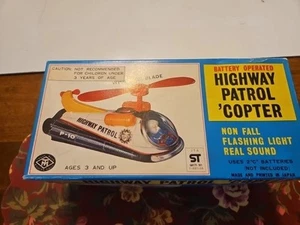 Modern Toys Highway Patrol Copter Spielzeug - Batteriebetrieben - Japan - OVP - Bild 1 von 13