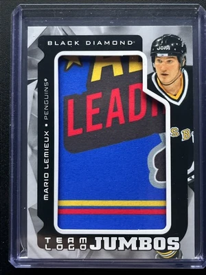 Mario Lemieux Team Logo Jumbos All Star Patch Black Diamond - Image 1 of 4