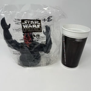 New Taco Bell/KFC Star Wars Episode 1 The Phantom Menace 1 Cup and Topper 1999 - Picture 1 of 4