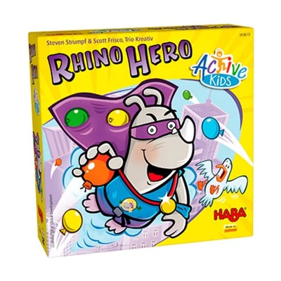 HABA Board Game Rhino Hero Active Kids Box EX/NM - Image 1 of 2