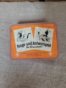 Vintage Frage-und Antwortspiel German Question And Answer Game For Adults - Picture 1 of 2
