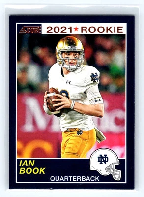 2021 Panini Chronicles Draft Picks Bronze #54 Ian Book RC Notre Dame - Image 1 of 2