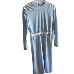 Carillon New York Kleid Damen Blau Vintage Retro - Bild 1 von 13