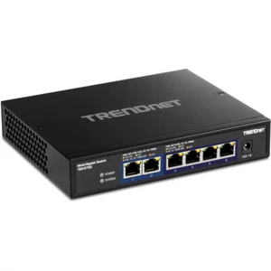 TRENDnet TEG-S762 6-Port 10G Switch, schwarz - Bild 1 von 3