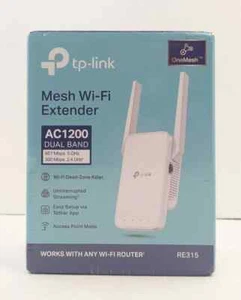 TP-Link RE315 Mesh Wi-Fi Range Booster AC1200 Dual-Band Wireless New Sealed - Photo 1/1