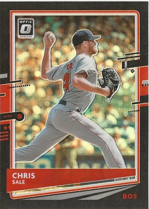 Panini Donruss Optic Chris Sale Black Prizm 17/25 Atlanta Braves 2020 Foto 1 de 1