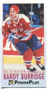 1993-94 Fleer PowerPlay #464 Randy Burridge Washington Capitals - Foto 1 di 2