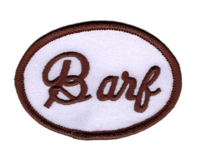 TITAN ONE Barf Spaceballs Comedy Movie Costume Halloween Iron on Star War Patch