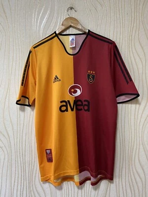 GALATASARAY 2005 2006 HOME FOOTBALL SHIRT SOCCER JERSEY ADIDAS sz M - Image 1 of 4
