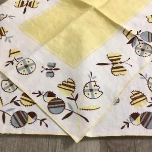 Vintage Printed Placemats Dragonfly Floral Set of 2 - Picture 1 of 8