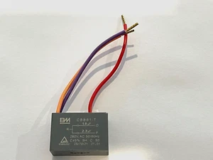 Genuine Clipsal Ceiling Fan three wires capacitor 1.6uf + 2.3uf - Picture 1 of 2
