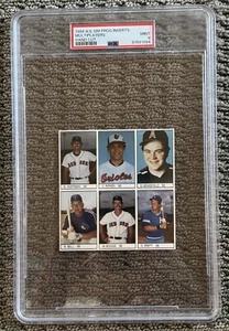 1984 Cal Ripken Jr. PSA 9 POP 1 Rare Brett Boggs AS Game Insert Uncut Card Panel - Picture 1 of 2