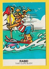 Unusually Funny Factory Holiday Spirits - UK Trade Trading card #5 Rabid