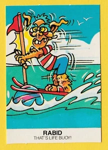 Unusually Funny Factory Holiday Spirits - UK Trade Trading card #5 Rabid - Picture 1 of 2