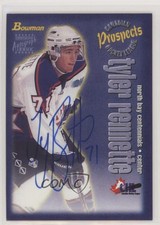 1997-98 Bowman CHL Auto Tyler Rennette #131 Auto