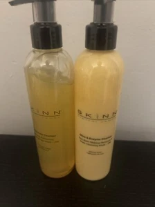 LOT OF 2 SKINN Dimitri James AM& Sulfate Free PM Olive & Enzyme Cleanser Set - Picture 1 of 2