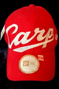 UBER RARE! NEW VINATGE JAPANESE New Era Hiroshima Toyo Carp Baseball Cap Hat NWT - Picture 1 of 7