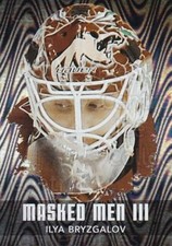 2010-11 Between The Pipes Masked Men III Silver #19 Ilya Bryzgalov