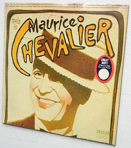 This Is MAURICE CHEVALIER sealed 2LP US MONO RCA VICTOR VPM-6055 NOT a cut-out - Picture 1 of 3