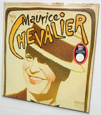 This Is MAURICE CHEVALIER sealed 2LP US MONO RCA VICTOR VPM-6055   NOT a cut-out - Image 1 of 3