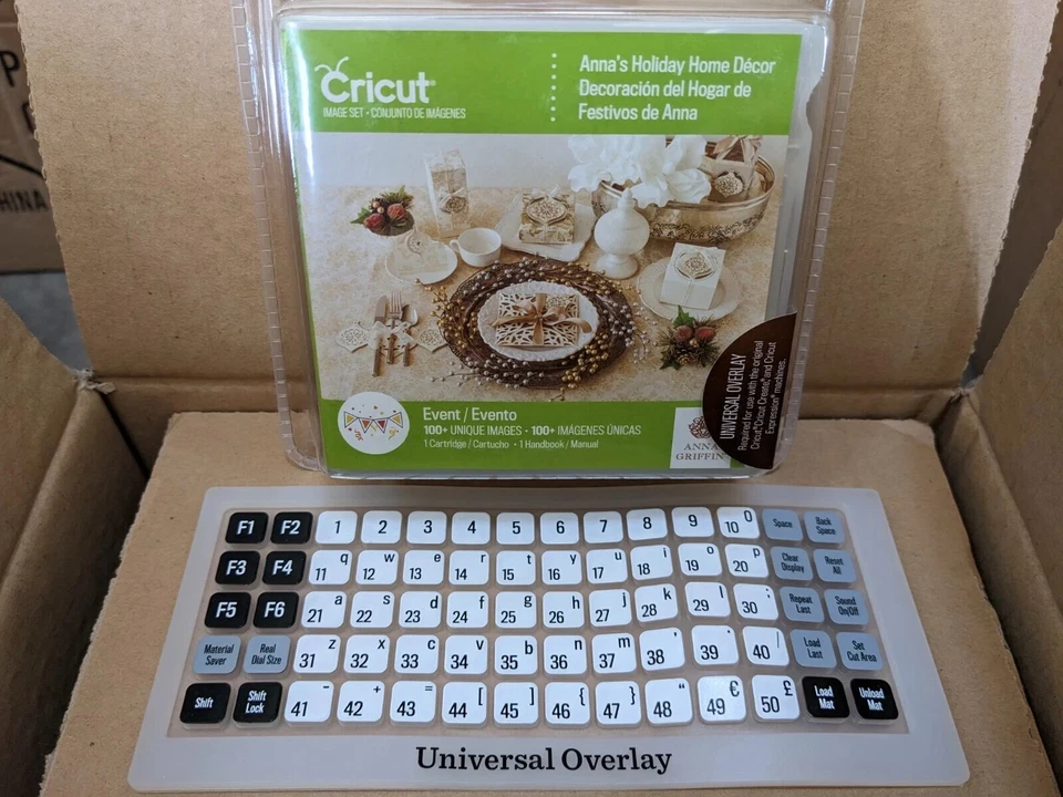 🔥New🔥 Anna's Holiday Home Décor + Overlay (2003044) - Cricut Cartridge