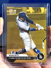 2020 Topps Now - MOOKIE BETTS OPENING DAY #ODB-1 YELLOW BONUS CARD SP - Dodgers