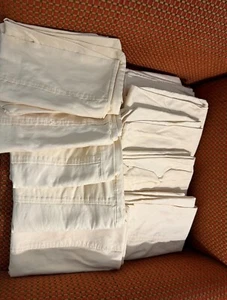 Wamsutta Dream Zone 1000-Thread-Count PimaCott Queen Pillow Cases Solid Ivory - Picture 1 of 2