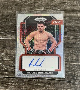 Rafael Dos Anjos 2022 Panini Prizm UFC MOJO Prizm Autograph /25