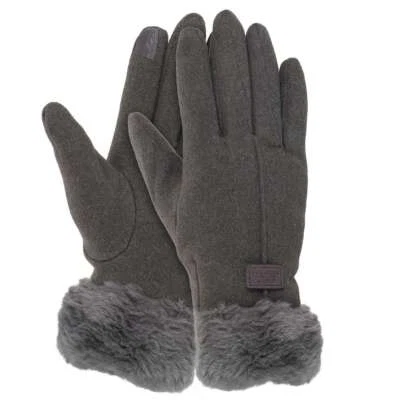Women Winter Snow Gloves Windproof Warm Fleece Lining Thermal Insulated Thick US - Image 1 of 4