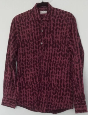 Pringle of Scotland, men , shirt  ,100% cotton, collar size 39.5 cm/15.5", used - Image 1 of 4