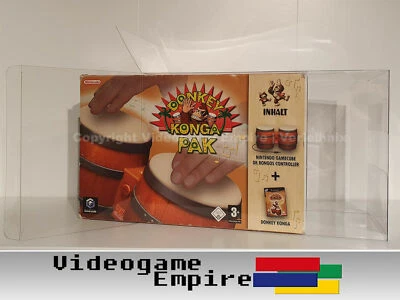 GAMEGUARD 1x Funda Protectora para Donkey Konga Bongos Nintendo GameCube EMBALAJE ORIGINAL Embalaje Funda