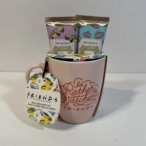 Friends Mug & Hand Lotion Set " I'd Rather Be Watching Friends" - Picture 1 of 4