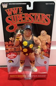 WWE LJN MATTEL SUPERSTARS: WWF BLACK Card CHASE Variant DUSTY RHODES - Bild 1 von 4