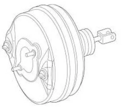 POWER BRAKE BOOSTER 2054300430 2015-2018 MERCEDES-BENZ C300 - Image 1 of 4