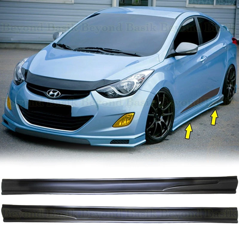 Kit de carrocería de faldones laterales ADD-ON estilo secuencia Hyundai Elantra 2011-14 2015 2016 Foto 1 de 3