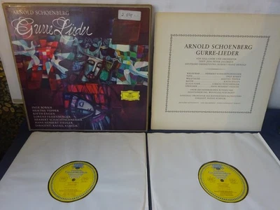 TULIPS ED1 SCHOENBERG - GURRE-LIEDER 2LP BOX, BRSO, Kubelik, DG 138 984/85 - Image 1 of 4