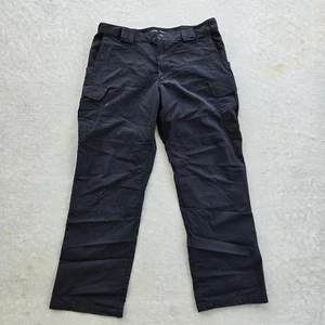 Pantalones tácticos Stryke 5.11 para hombre negros talla 36x32 Ripstop multi bolsillo - Imagen 1 de 16