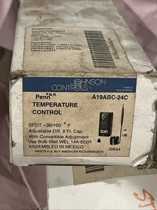 Controlador de temperatura Johnson Controls A19ABC-24C, ¡Nuevo!! - Imagen 1 de 2