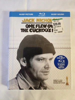 One Flew Over the Cuckoos Nest (Blu-ray Disc, 2008) Digibook New Sealed - Image 1 of 3