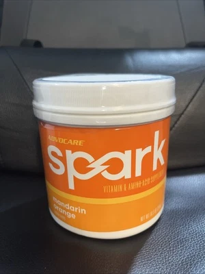 Bote de chispas AdvoCare naranja mandarina - 10,5 oz nuevo sellado, energía, BB 12/26 Foto 1 de 2