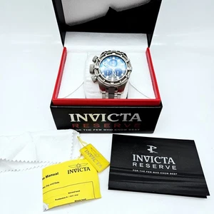 Invicta Men's Bolt Reserve Swiss Chronograph Black Dial Poly Watch 1444 in Box  - Picture 1 of 11